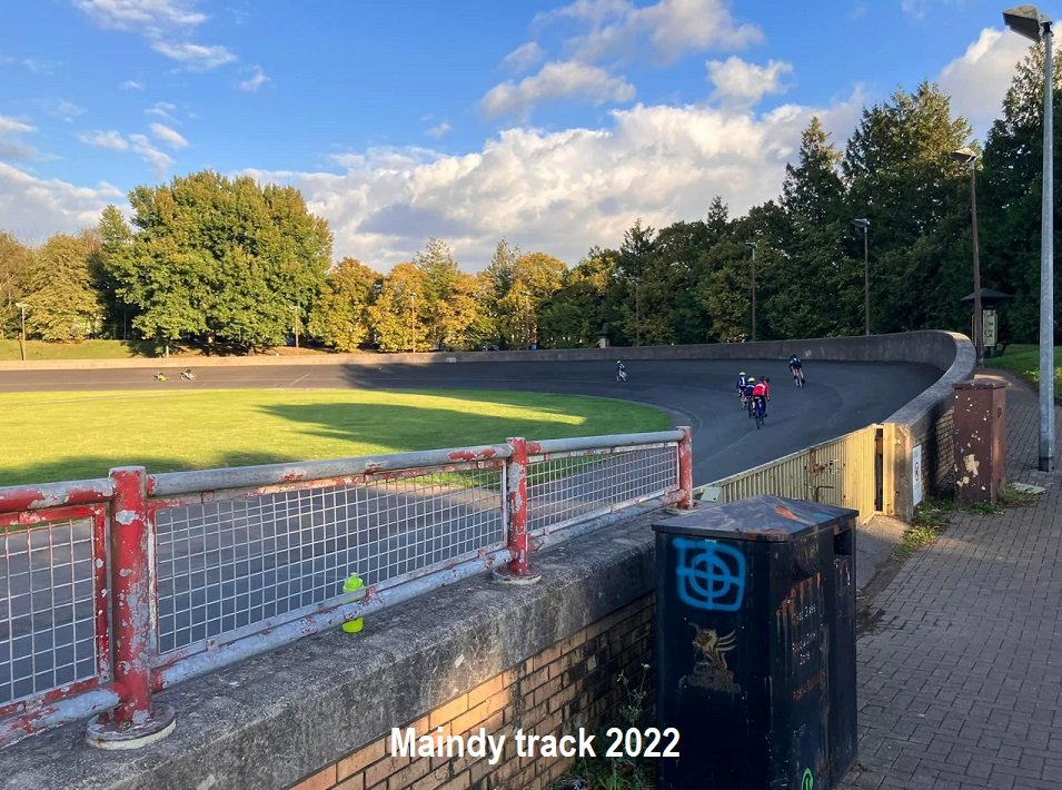 Cardiff Track Maindy Stadium in Cardiff, bicycle racing track